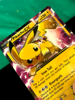 Pikachu EX XY84 Holo Black Star Promo Pokemon NM Card - Image 3