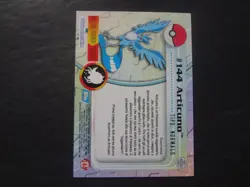 2000 Topps Pokemon TV Animation Series 3 Italian #144 Articuno Three - Image 2