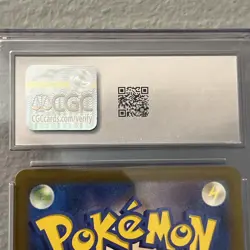 Pokemon CGC Gem Mint 10 Japanese Scarlet & Violet Wild Force AR Gastly #80 - Image 3