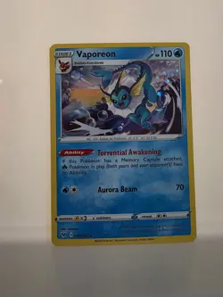 Pokemon TCG Cosmo Holos Each W/ Swirl Vaporeon, Flareon, Jolteon NM +1 - Image 2
