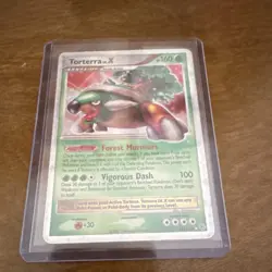 Pokemon TCG Torterra LV.X 122/130 Diamond & Pearl Ultra Rare Holo 160 HP English - Image 1