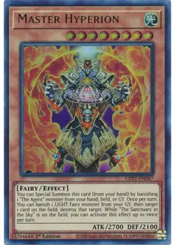 Yugioh - Master Hyperion (Ultra Rare) (1st Edition) - GFP2-EN047 P - Image 1