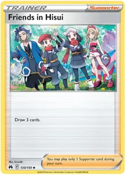 Friends in Hisui 130/159 Uncommon Crown Zenith - Image 1