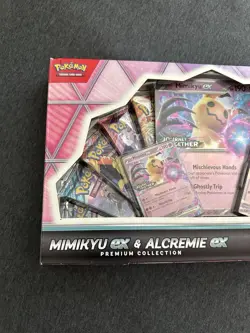 Pokemon TCG Mimikyu ex & Alcremie ex Premium Collection Box English Promo - Image 2
