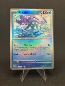 Suicune (Poke Ball Pattern) 024/131 Prismatic Evolutions Pokemon Holo NM - Image 1