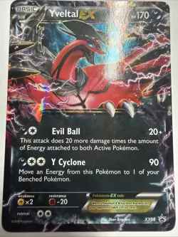 Yveltal EX XY08 Holo Promo XY Promo Pokemon TCG Holo - Image 1
