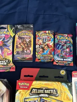 Huge Pokemon TCG Sealed Box & Packs Lot Tins, Blister, Checklane, Sword & Shield - Image 5