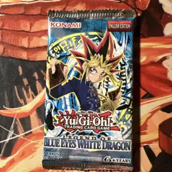 English Legend of Blue-Eyes Year 2014 Unsearched Sealed Booster Pack YUGIOH - Image 1