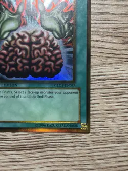 Yu-Gi-Oh! Konami Brain Control GLD1-EN033 Gold Series 2008 Gold Rare Limited - Image 4