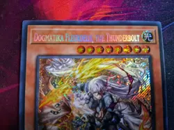 Dogmatika Fleurdelis, the Thunderbolt DOOD-EN026 Secret Rare 1st Edition Yugioh - Image 2