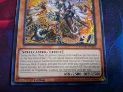 Dogmatika Fleurdelis, the Thunderbolt DOOD-EN026 Secret Rare 1st Edition Yugioh - Image 4