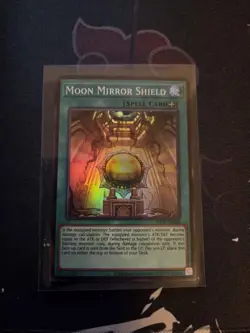 YUGIOH MOON MIRROR SHIELD OP29-EN008 SUPER UNLIMITED ED NM - Image 1