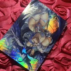 Albedo OVERLORD OOTD Teaser ACG Anime Goddess WAIFU HOLO Card Hot 3 - Image 4