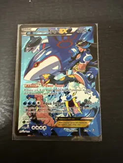 Team Aqua's Kyogre EX 6/34 - Double Crisis - Holo Ultra Rare - MP Pokemon Card - Image 3