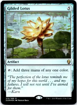 Gilded Lotus (Foil) Promo Pack: Core Set 2020, 215 NM - Image 1