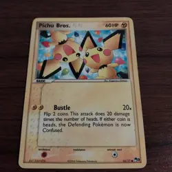 Pichu Bros PoP Series 3 Non-Holo Pokemon Card MP - Image 2