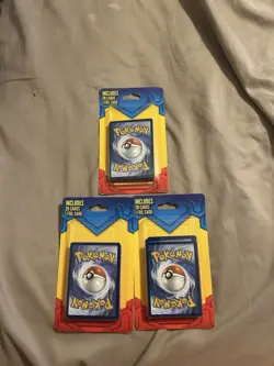 Pokemon Trading Cards 3-Pack Set with 60 Cards New Sealed - Image 1
