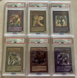 Yugioh! PSA 9 VWXYZ Dragon Catapult Cannon Ultra Rare EN031 plus 5 more cards 💲 - Image 1