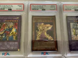 Yugioh! PSA 9 VWXYZ Dragon Catapult Cannon Ultra Rare EN031 plus 5 more cards 💲 - Image 3