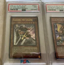 Yugioh! PSA 9 VWXYZ Dragon Catapult Cannon Ultra Rare EN031 plus 5 more cards 💲 - Image 5