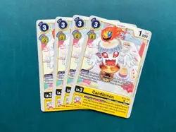 Candlemon BT18-030 Playset Special Booster 2.0 Digimon Card Game x4 - Image 1