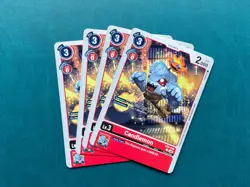 Candlemon EX8-008 Playset Chain of Liberation Digimon Card Game x4 - Image 1