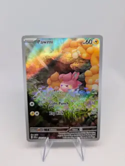 Pawmi 226/091 Paldean Fates Illustration Rare Pokemon 2024 TCG Card - NM - Image 1