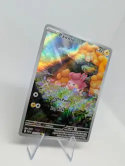 Pawmi 226/091 Paldean Fates Illustration Rare Pokemon 2024 TCG Card - NM - Image 2
