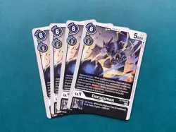 Dorugamon BT7-062 Playset Next Adventure Digimon Card Game x4 - Image 1