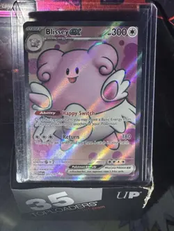 Blissey ex 201/167 Full Art Twilight Masquerade Pokemon Card Near Mint - Image 4