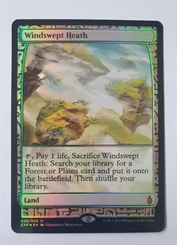 MTG FOIL Windswept Heath Masterpiece Expeditions (Magic the Gathering) - Image 1