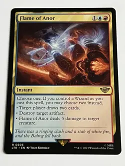 Flame of Anor 203 MTG LOTR Middle Earth 2023 Mint - 9.0 + Non Foil Rare - Image 4