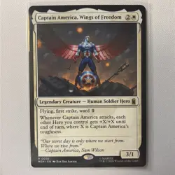 Captain America, Wings of Freedom - Marvel Super Heroes (MSH) 10 Regular - Image 1