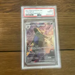Pokemon Card Tyranitar 222/193 Paldea Evolved - PSA 10 GEM MINT - Image 1