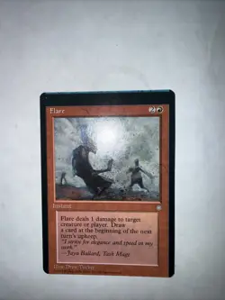 Magic The Gathering Ice Age 1995 Flare Miscut Misprint - Image 1