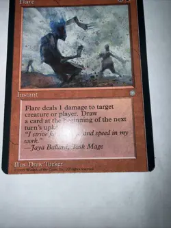Magic The Gathering Ice Age 1995 Flare Miscut Misprint - Image 3