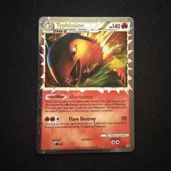 Pokemon Co. Typhlosion PRIME HGSS09 HeartGold SoulSilver Holo Promo EN 140HP - Image 1