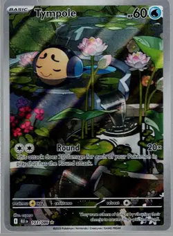 Tympole 103/086 Holo Illustration Rare Black Bolt Pokemon Holo Near Mint - Image 1