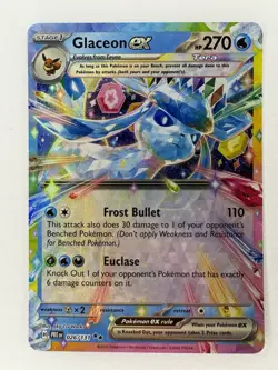 Glaceon ex - 26/131 - Prismatic Evolutions - Holo Rare - NM - Pokemon TCG - Image 1