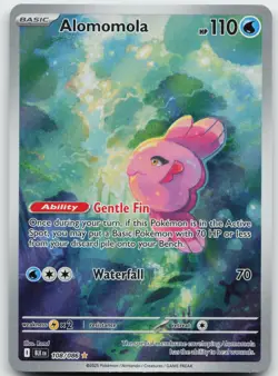 Alomomola 108/086 Holo Illustration Rare Black Bolt Pokemon Holo Near Mint - Image 1