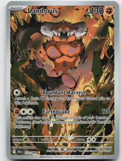 Landorus 131/086 Holo Illustration Rare Black Bolt Pokemon Holo Near Mint - Image 1