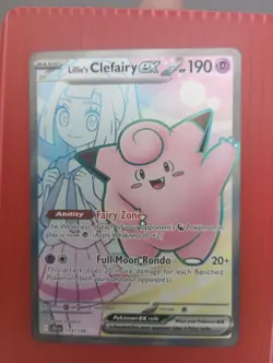 Lillie's Clefairy ex 173/159 Sv09 - Journey Together Holo Ultra Rare Pokemon TCG - Image 2