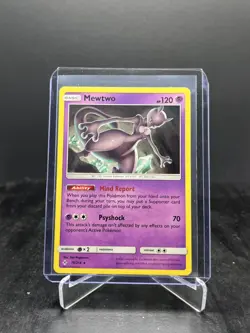 2019 Pokemon Unbroken Bonds Mewtwo #75/214 (B) - Image 1