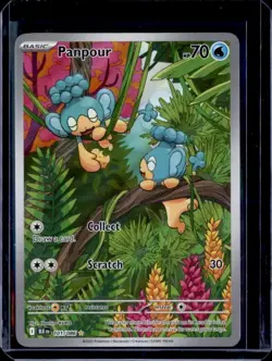 Panpour 101/086 Holo Illustration Rare Black Bolt Pokemon Holo Near Mint - Image 1