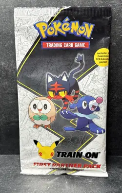 Pokemon First Partner Pack Alola Three Jumbo Cards 2 TCG Boosters New Sealed 820650809620 - Image 1