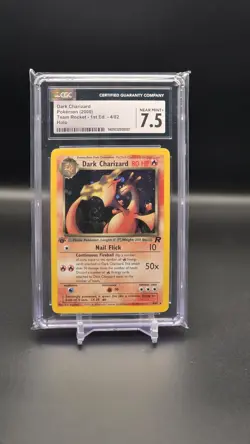 Dark Charizard 4/82 Team Rocket 1st Edition Holo Rare Holo POKEMON - Image 1