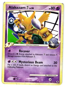 Pokemon TCG Alakazam 38/111 Rising Rivals Regular DMG - Image 1