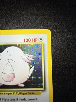 Pokemon Chansey Holo 3/102 from Base Set Unlimited in LP- condition! - Image 4