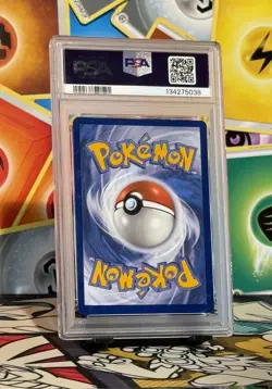 Pokemon SV05 Temporal Forces Gastly 177/162 Illustration Rare Holo PSA 9 - Image 2