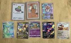 8 Card Lot After Skool Hobby S2 And Pokemon Cards - Image 1